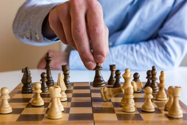 spel van schaak - Foto, afbeelding