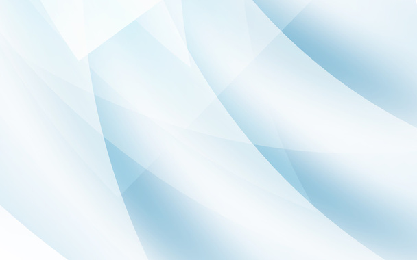 schöne blaue blasse Himmel glatt Pastell Welle abstrakt Hintergrund Vektor Illustration - Vektor, Bild