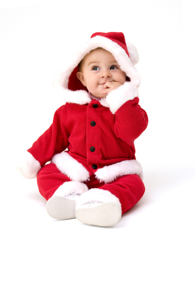 Baby Dressed up for Christmas - Photo, image