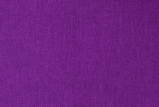 Purple fabric cloth texture background, seamless pattern of natural textile. - Photo, Image