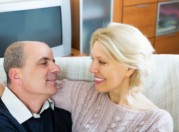 Portrait of loving senior spouses - Photo, Image