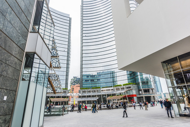 New business district Garibaldi in Milan - Foto, imagen