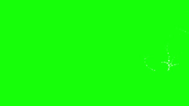 Animation of White transition collection set. Green screen. High quality 4k footage - Кадри, відео