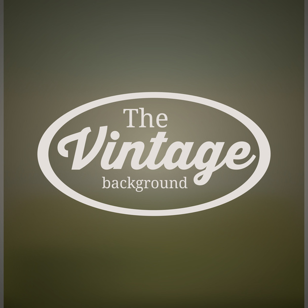 Retro and Vintage label - Vector, afbeelding