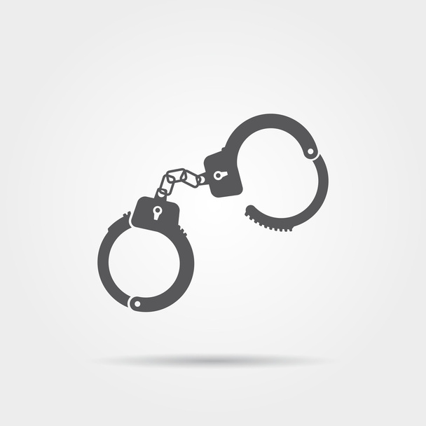 Handcuffs icon - Vektör, Görsel