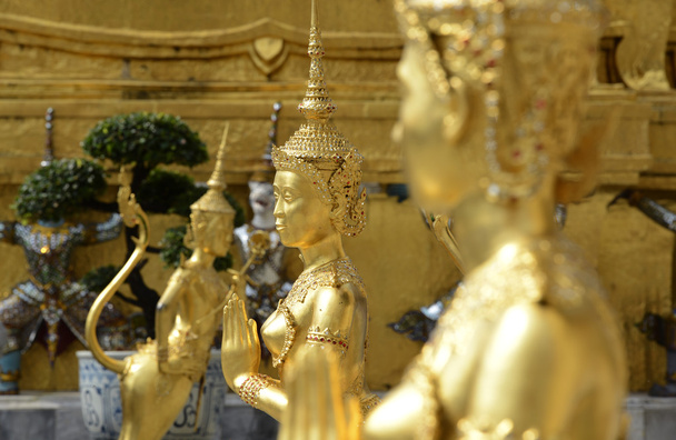 The temple of Wat Phra Kaew in the city of Bangkok - Photo, Image