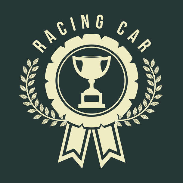 Racing School design - Vector, Image