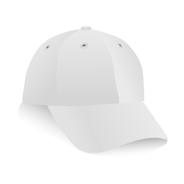 bílá čepice vektor - Vektor, obrázek