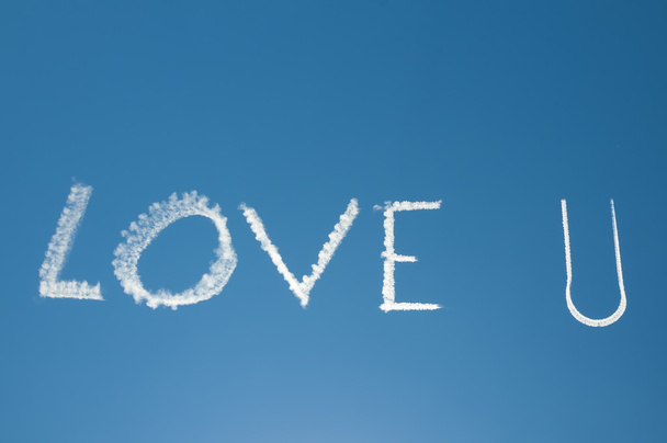 Love you in the sky - Photo, Image