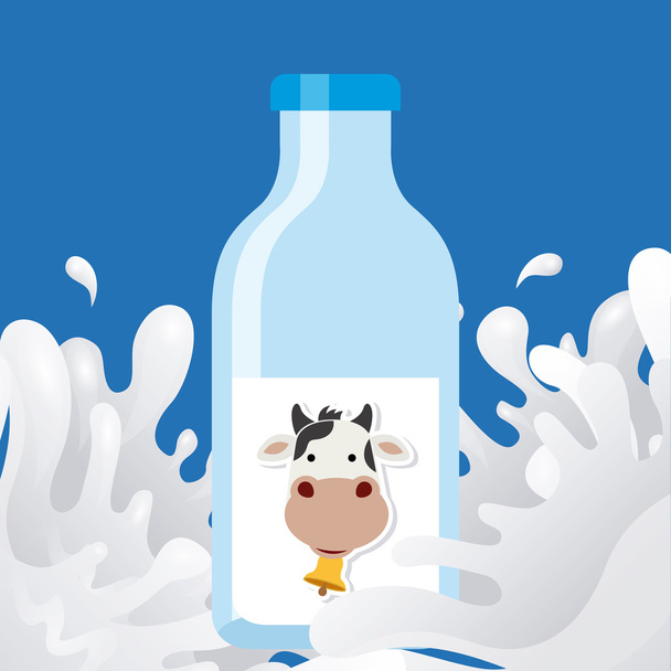 Delizioso latte
  - Vettoriali, immagini