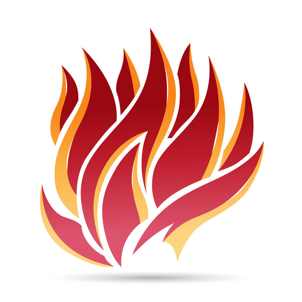 Fire Symbol Icon - Vector, Image