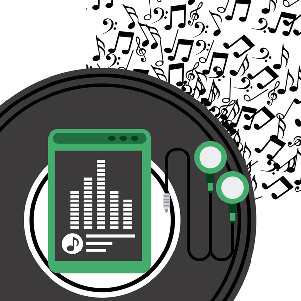 music player - Vector, Image