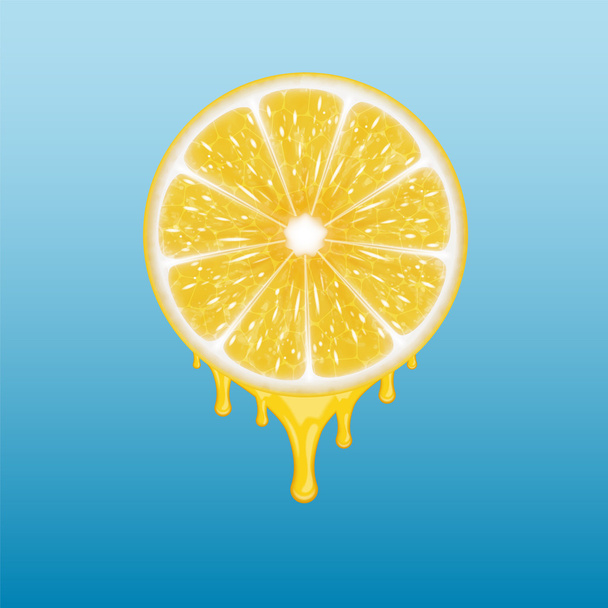 Tranche de citron - Vecteur, image