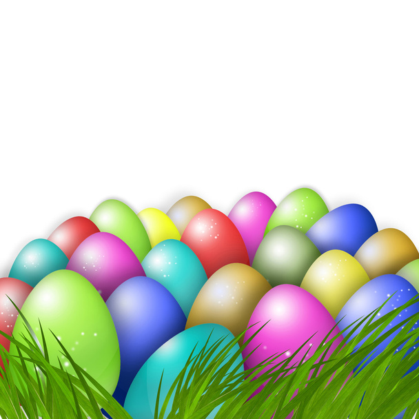 Easter colorful eggs - Photo, Image