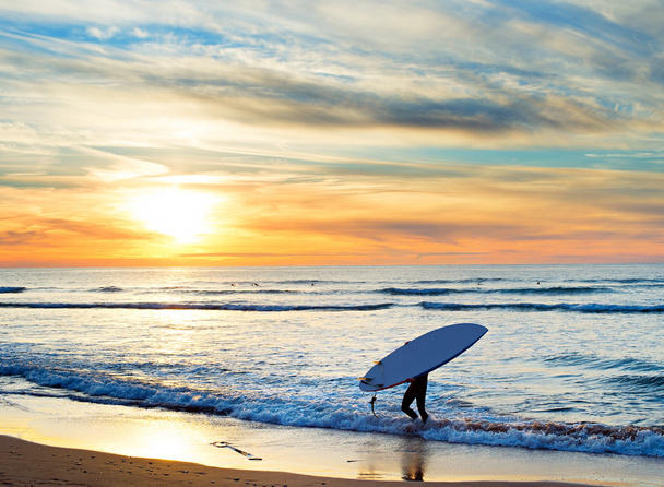 Paddle surfing, Portugal - Foto, Imagen