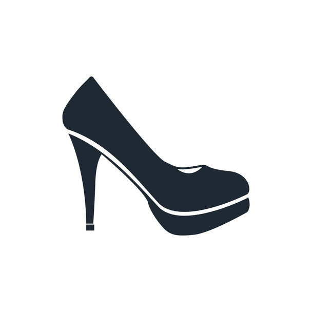 icon woman footwear - Vecteur, image