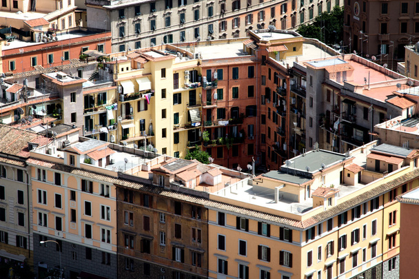 panoramiczny widok na Rzym - Zdjęcie, obraz