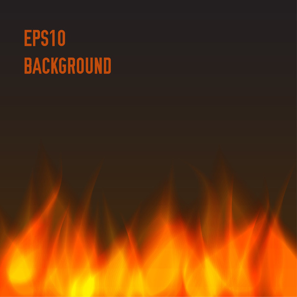 abstract fire background - Vector, imagen