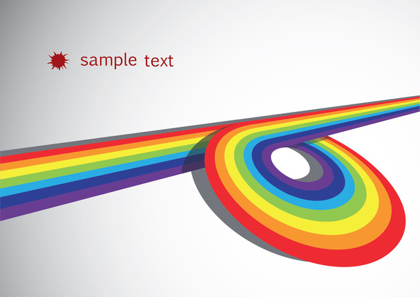 Rainbow colors background - Vector, Image
