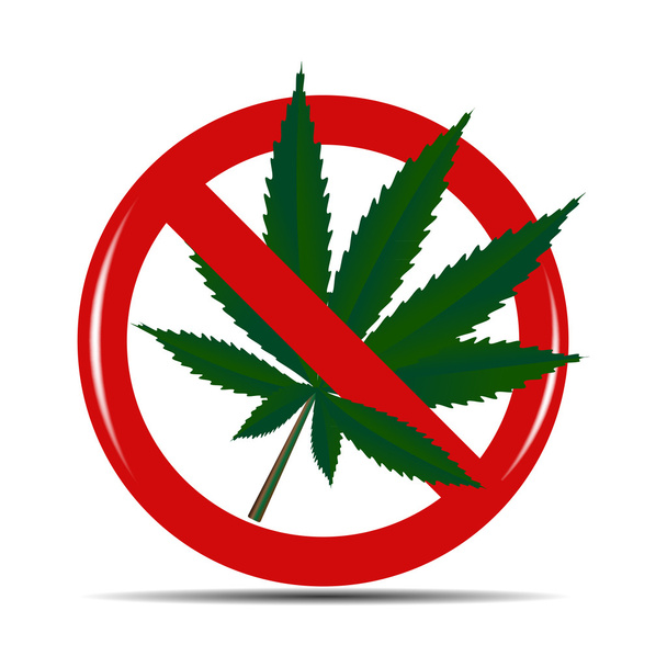 Аннотация Cannabis Background Vector Illustration
 - Вектор,изображение