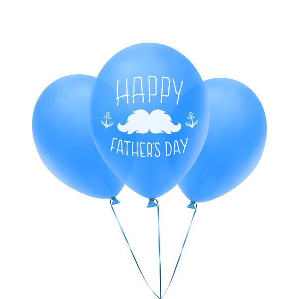 Happy Fathers Day. - Vector, Imagen