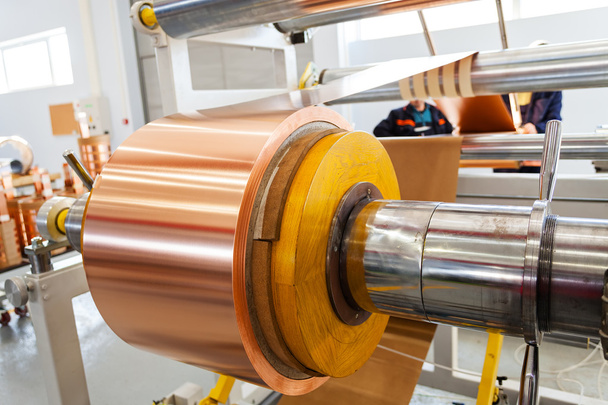 copper foil bending machine - Photo, Image
