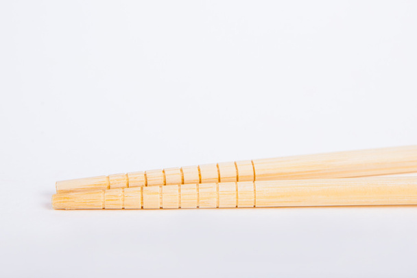 chopsticks on a white paper background  - Photo, Image
