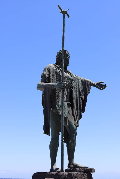 Guanches Re Statue, Tenefife Spaine - Foto, immagini