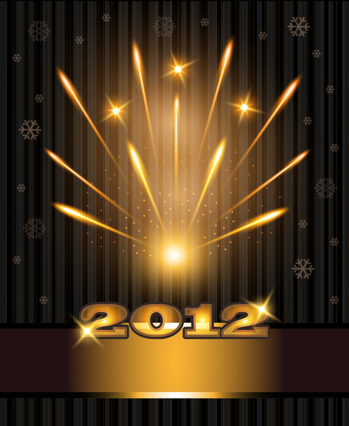 Félicitations pour le nouvel an 2012
 - Vecteur, image
