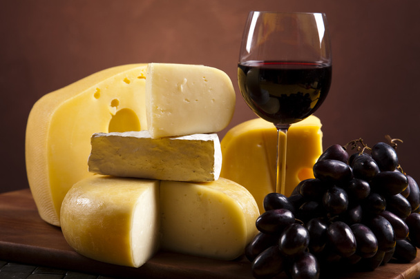 Background of fresh cheese - Photo, Image