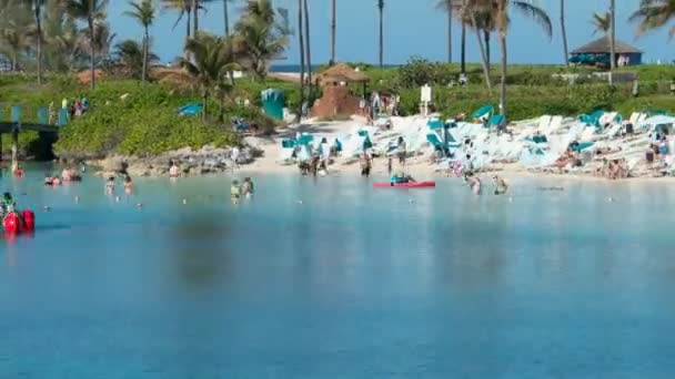 Tropical Bahamas Resort Beach - Filmagem, Vídeo