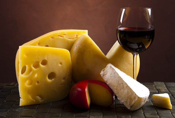 Cheese and wine - Photo, Image