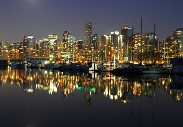Vancouver centro, notte
 - Foto, immagini