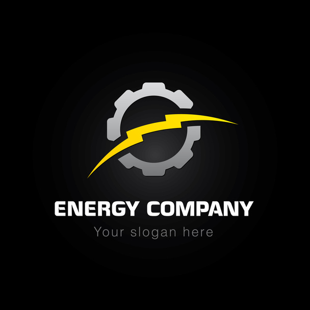 エネルギー ボルト会社 - ベクター画像
