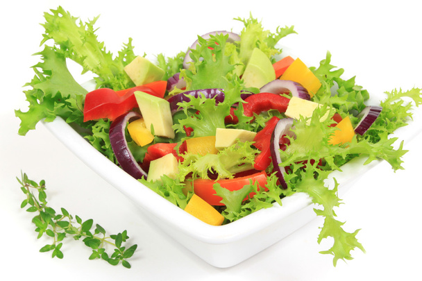 Bunter Salat - Foto, Bild