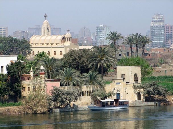 dekoracje Nilu w Gizie - Zdjęcie, obraz
