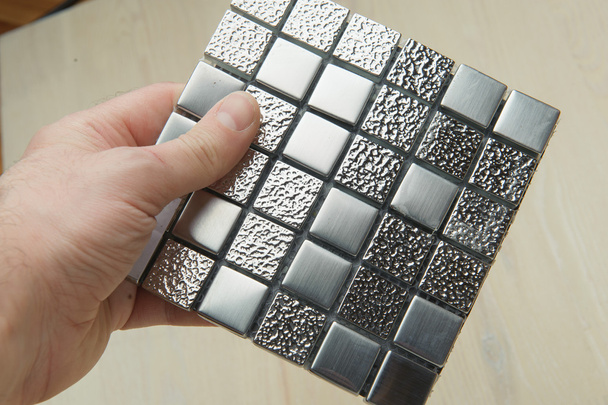 Texture piastrelle di mosaico texture bagno mosaico al pavimento della cucina e le pareti sono utilizzati per riparare i locali, arredamento struttura di design
. - Foto, immagini
