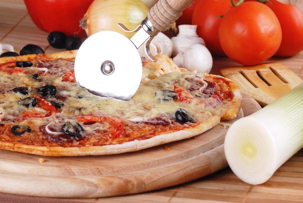 Pizza savoureuse
 - Photo, image