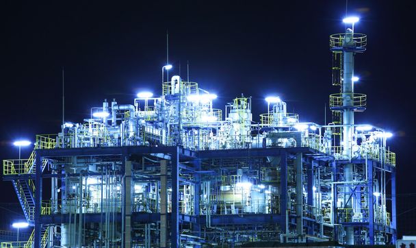 Oil and gas refinery - Photo, Image