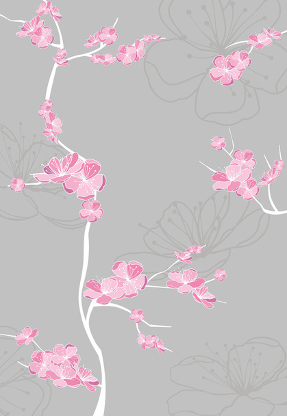Spring flower pattern - Vector, Image