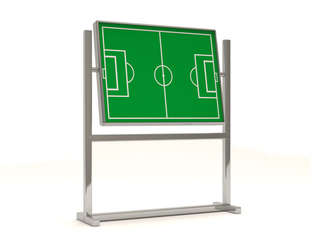 Football Tactic Board on white background - Foto, immagini