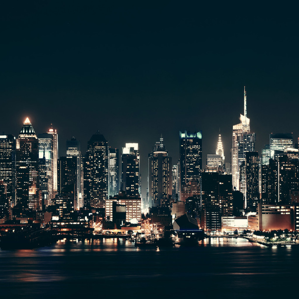 Skyline в центре Манхэттена
 - Фото, изображение