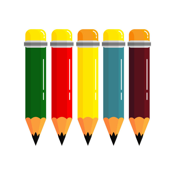 Pencil icon. Art and image illustration. - Vector, Image