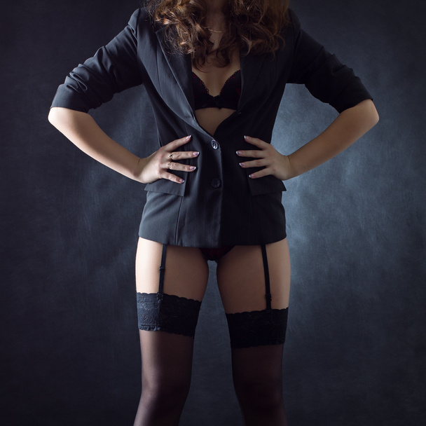 Sexy cabaret dancer - Φωτογραφία, εικόνα
