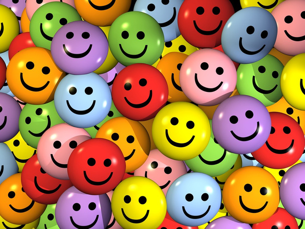 smartey - kleurrijke glimlacht - Foto, afbeelding