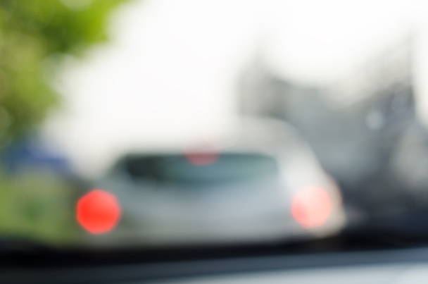 Car blurred on road - Foto, Bild