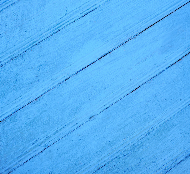 Tablón abstracto texturizado madera azul
 - Foto, Imagen