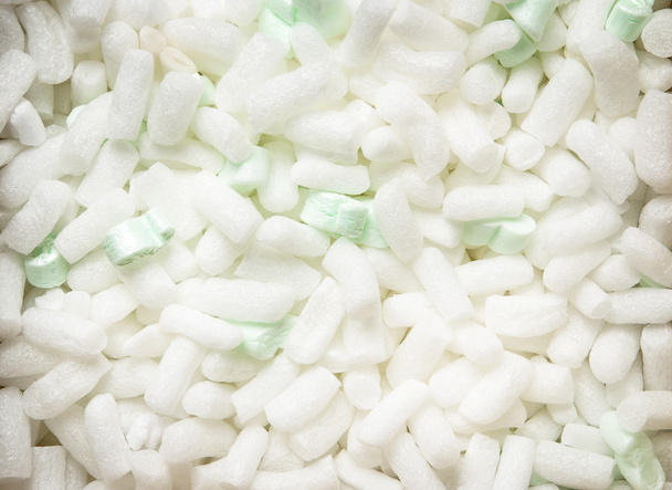 polystyrene packing pieces - Photo, Image