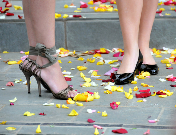 Confetti shoes - Photo, Image