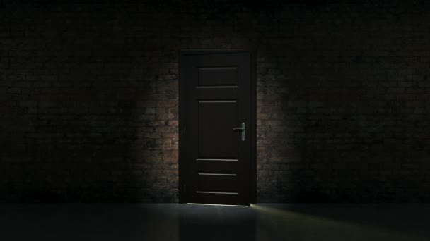 Stare ściany i drzwi - Materiał filmowy, wideo